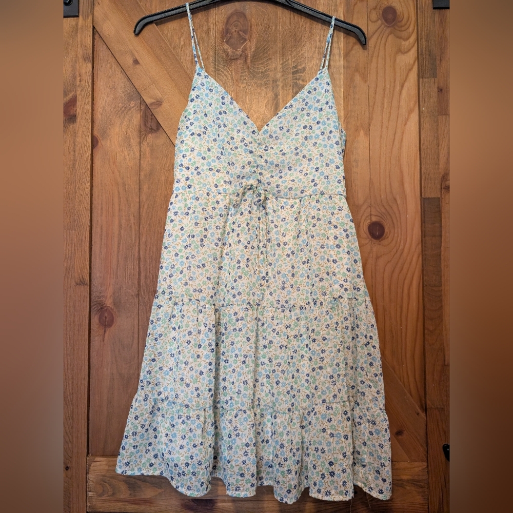 Floral Spaghetti Strap Dress